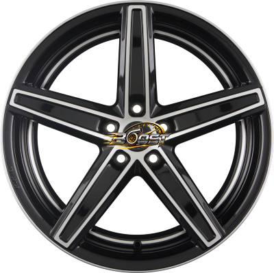SECRET WHEELS SW7 Black Polished 8.50x19 5x120 SECRET WHEELS SW7 Black Polished 8.50x19 5x120