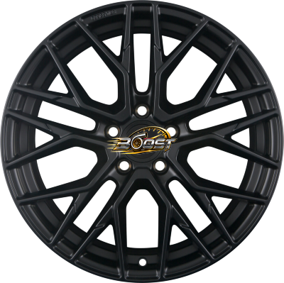 SECRET WHEELS SW4 Black Matt — Zwart lichtmetalen velg