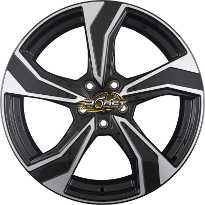 DEZENT KB DARK - Schwarz Frontpoliert 7.50x17 5x112 DEZENT KB DARK - Schwarz Frontpoliert 7.50x17 5x112