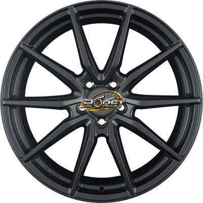 PLATIN P 109 Matt Graphite — Grijs/antraciet lichtmetalen velg