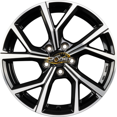 PLATIN P 115 Black Polished 6.50x17 5x114 PLATIN P 115 Black Polished 6.50x17 5x114