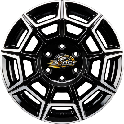 GMP ITALIA PERVAN Black Diamond — Zwart lichtmetalen velg