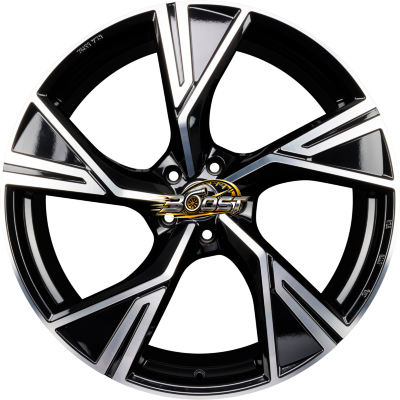 MAK STARK Black Mirror Face — Zwart lichtmetalen velg