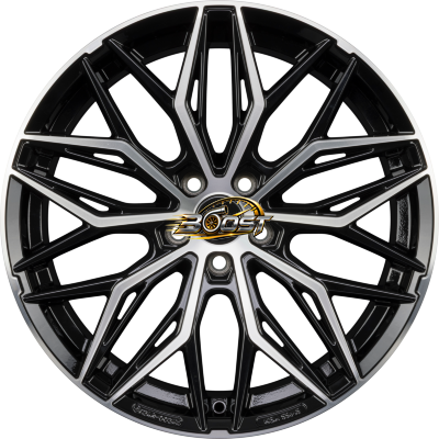 CARMANI CA26 MAX Black Polish (BP) — Zwart lichtmetalen velg
