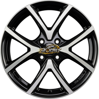 itWHEELS MIRA Diamond Black Front Polished 7.00x17 4x108 itWHEELS MIRA Diamond Black Front Polished 7.00x17 4x108