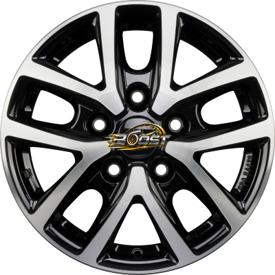 itWHEELS MIRA VAN Diamond Black Front Polished 6.50x16 5x112 itWHEELS MIRA VAN Diamond Black Front Polished 6.50x16 5x112