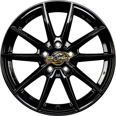 AUTEC SKARA (SK) Schwarz — Zwart lichtmetalen velg