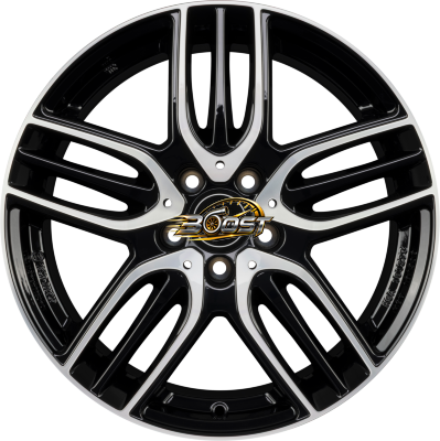 RIAL M14 Diamant-Schwarz Frontpoliert 7.50x18 5x112 RIAL M14 Diamant-Schwarz Frontpoliert 7.50x18 5x112