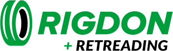 RIGDON RETREADING Logo