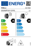 EU-label voor PIRELLI SCORPION ALLSEASON SF 3
