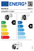 EU-label voor MICHELIN e.Primacy