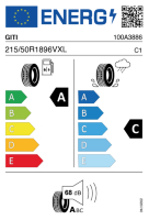 EU-label voor GITI COMFORT 225 V1