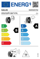 EU-label voor SAILUN ATREZZO 4SEASONS ULTRA
