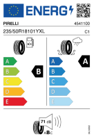 EU-label voor PIRELLI CINTURATO (C3)