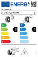 EU-label voor TRANSMATE TRANSEASON 4S