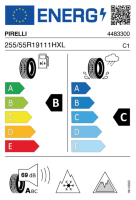 EU-label voor PIRELLI ICE FRICTION