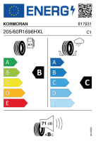 EU-label voor KORMORAN SUMMER 3