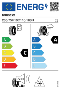 NORDEXX W-VAN2  205/75 R16 110 R