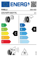 EU-label voor PIRELLI CINTURATO ALL SEASON SF 2