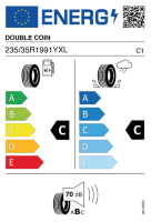EU-label voor DOUBLE COIN DC100
