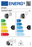 EU-label voor APTANY RW611