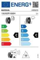 EU-label voor MARSHAL MH22