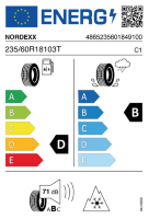 EU-label voor NORDEXX WINTERSAFE N2