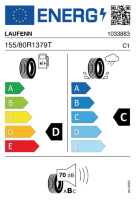 EU-label voor LAUFENN G-FIT EQ+ (LK41)