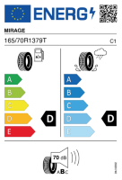 EU-label voor MIRAGE MR162