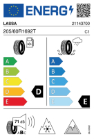 EU-label voor LASSA ICEWAYS 2