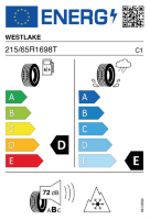 EU-label voor WESTLAKE SW618