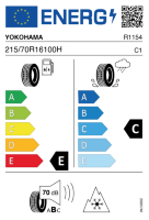 EU-label voor YOKOHAMA G015 GEOLANDAR A/T 