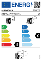 EU-label voor AUTOGREEN SMART CHASER SC1