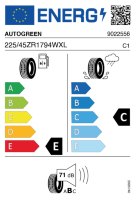 EU-label voor AUTOGREEN SMART CHASER SC1