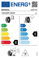 EU-label voor MARSHAL MW31 WINTERCAFT ICE