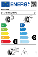 EU-label voor OVATION W-586