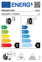EU-label voor BRIDGESTONE BLIZZAK ICE